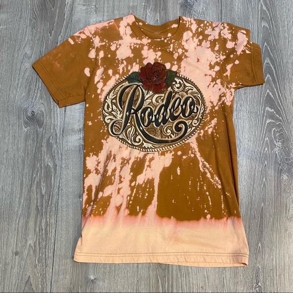 One 24 Tye Dye Rodeo Short Sleeve Tee - Picture 2 of 5